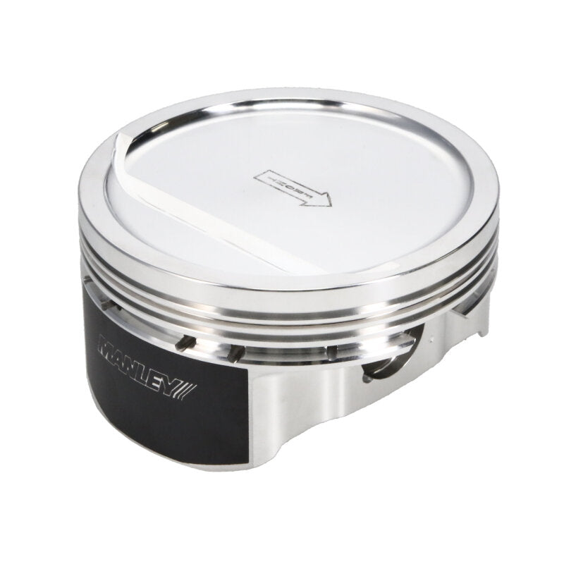 Manley Performance Manley Chevy LS Series 4.070in Bore 1.065in CD -20cc Dish Platinum Extreme Duty Pistons - Set of 8