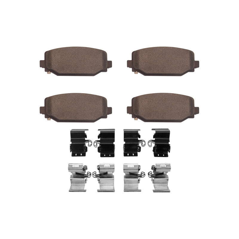 DFC 21-25 Jeep Grand Cherokee L Rear 5000 Advanced Ceramic Brake Pads and Hardware Kit