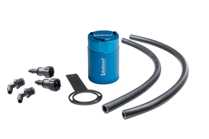 Volant 14-19 Chevrolet Silverado 1500 3oz Aluminum Oil Catch Can w/Mounting Bracket - Blue