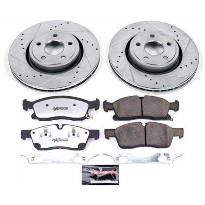 PowerStop Power Stop 16-19 Jeep Grand Cherokee Front Z36 Truck & Tow Brake Kit