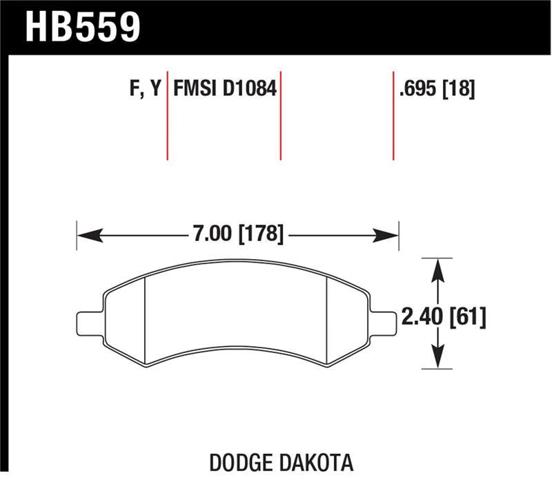 Hawk Performance Hawk HPS Street Brake Pads