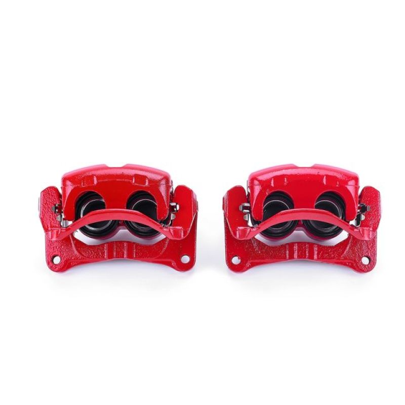 PowerStop Power Stop 04-11 Mitsubishi Endeavor Front Red Calipers w/Brackets - Pair
