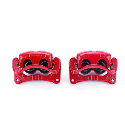 PowerStop Power Stop 04-11 Mitsubishi Endeavor Front Red Calipers w/Brackets - Pair