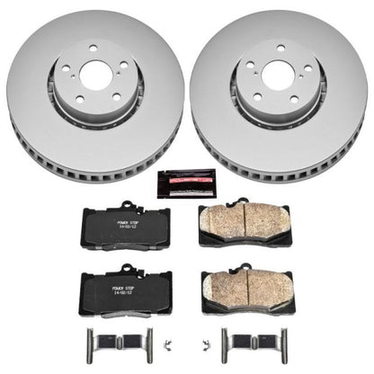 PowerStop Power Stop 07-11 Lexus GS350 Front Z17 Evolution Geomet Coated Brake Kit