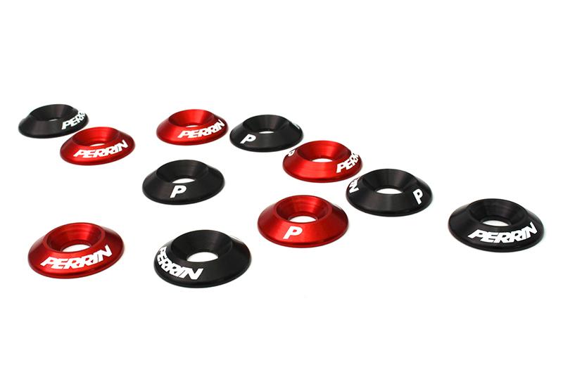 Perrin Performance PERRIN 15-21 Subaru WRX Intercooler/Engine Cover Lock Down Washers - Black