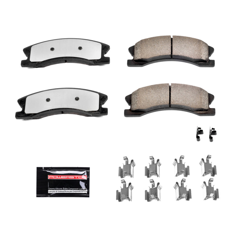 PowerStop Power Stop 99-04 Jeep Grand Cherokee Front Z36 Truck & Tow Brake Pads w/Hardware