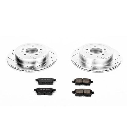 PowerStop Power Stop 07-12 Mazda CX-7 Rear Z23 Evolution Sport Brake Kit