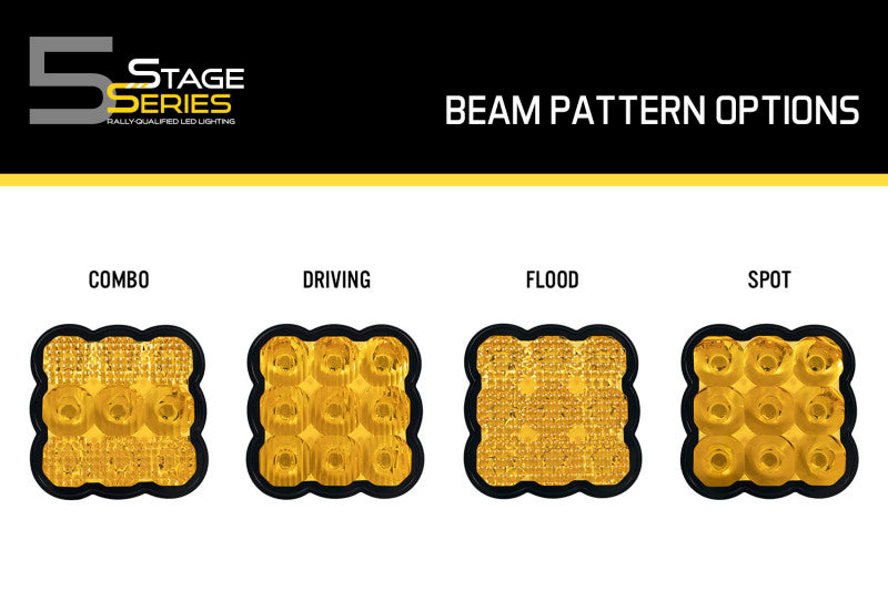 Diode Dynamics SS5 Lens - Yellow Driving
