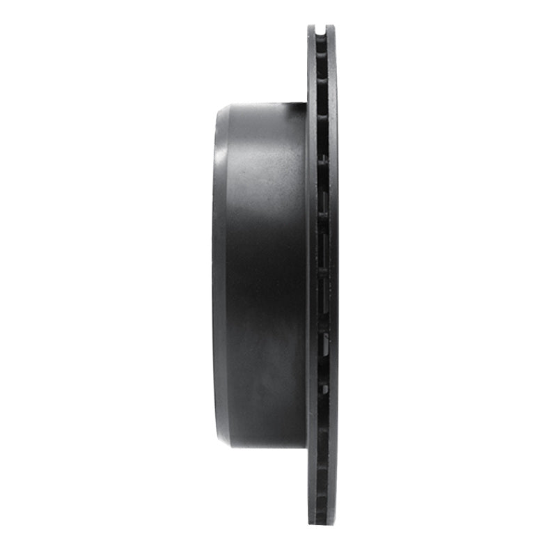 R1 Concepts R1 92-98 Lexus SC300 Rear Left Drilled & Slotted Black Brake Rotor