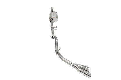 CORSA Performance Corsa 2021-2025 Ford F-150 SuperCab/6.5in Bed 3.5L V6 Sport Cat-Back Single Side Exit-Polished