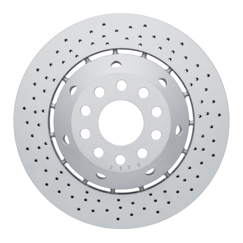 DFC 03-04 Audi RS6 Right Rear Drilled Hi-Carbon Alloy Geomet Coated Rotor
