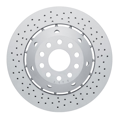 DFC 03-04 Audi RS6 Right Rear Drilled Hi-Carbon Alloy Geomet Coated Rotor