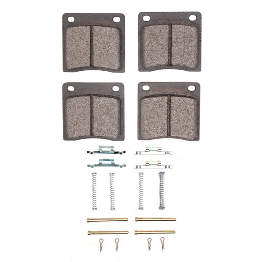 R1 Concepts R1 1970-1982 Honda Civic Front R1 Optimum OE Pads & Hardware Kit