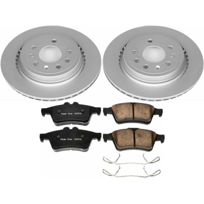 PowerStop Power Stop 03-11 Saab 9-3 Rear Z23 Evolution Sport Coated Brake Kit