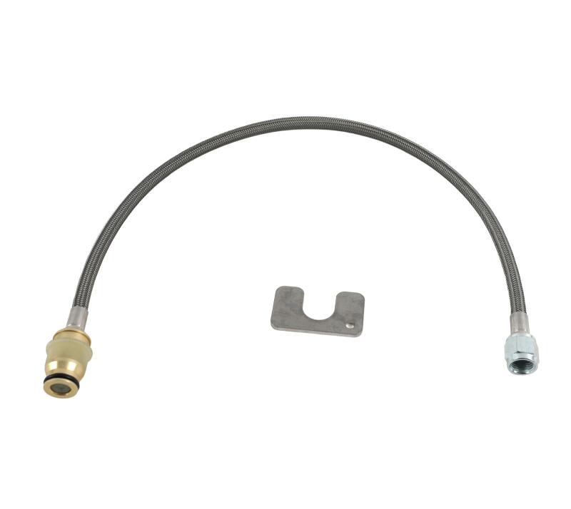 McLeod Racing McLeod Steel Braided Qwik Disconnect Line 40in - Male To An4F