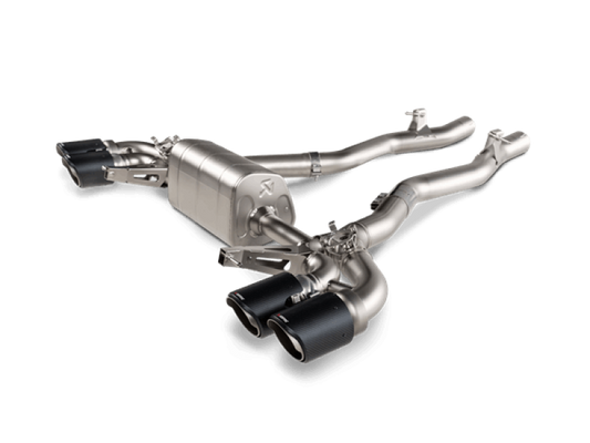 Akrapovic Akrapovic 2021 BMW M8/M8 Comp Gran Coupe (F93) w/OPF/GPF Slip-On Line (Titanium) w/Carbon Tips