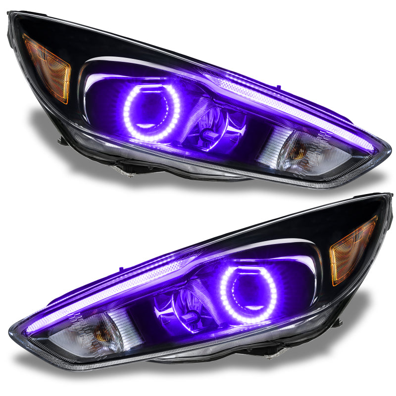 ORACLE Lighting Oracle 15-17 Ford Focus RS/ST DRL Upgrade w/ Halo Kit - ColorSHIFT
