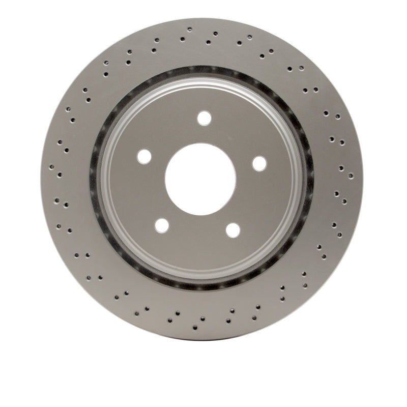 DFC 06-13 Cadillac XLR Rear Drilled GeoSPEC Coated Rotor