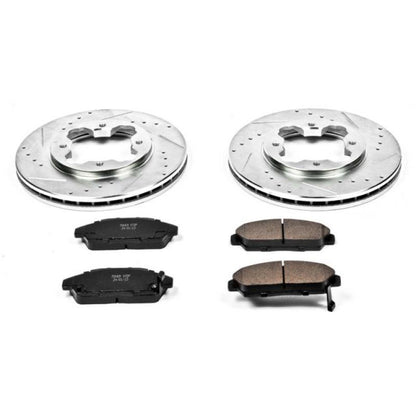PowerStop Power Stop 90-93 Honda Accord Front Z23 Evolution Sport Brake Kit