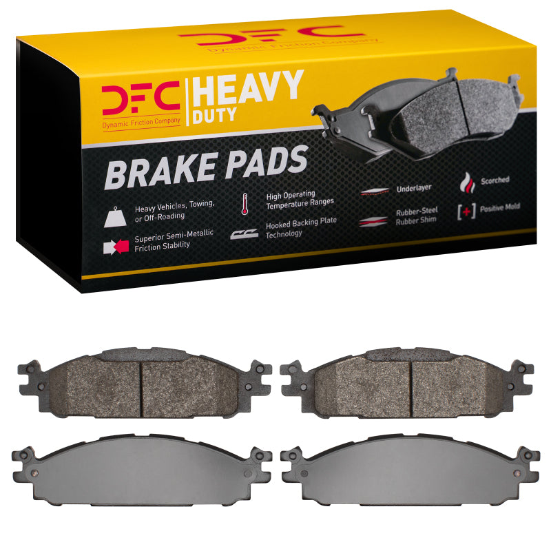 DFC 09-19 Ford Taurus (Excl SHO) Front Heavy Duty Pads - Semi Metallic