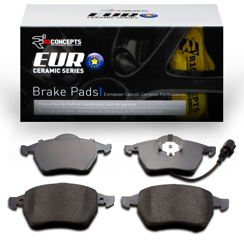 R1 Concepts R1 99-10 Volkswagen Jetta Wagon Front Euro Ceramic Brake Pads