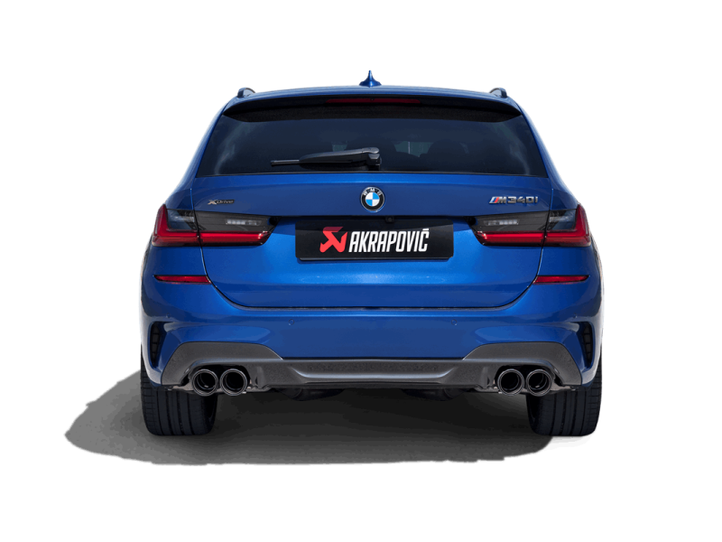 Akrapovic Akrapovic 20-22 BMW M340i (G20, G21) Slip-On Line (Titanium) (Requires BMW Part #18308686640)