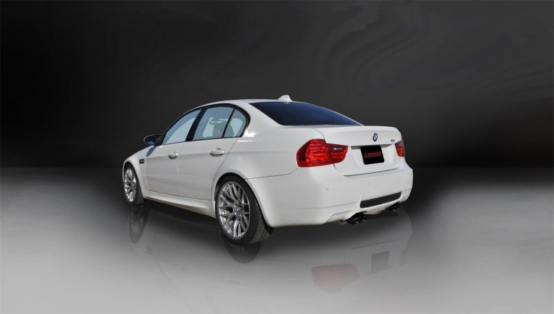 CORSA Performance Corsa 2008-2012 BMW M3 E90 Black Sport Cat-Back Exhaust