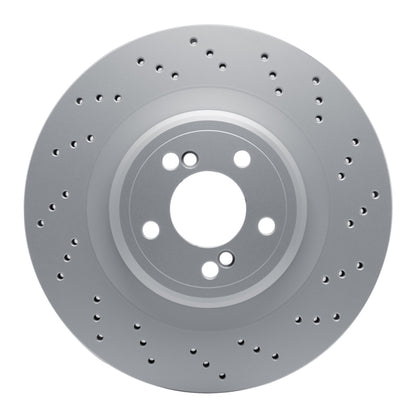 DFC 15-19 BMW X6 Right Rear Drilled GeoSPEC Coated Rotor