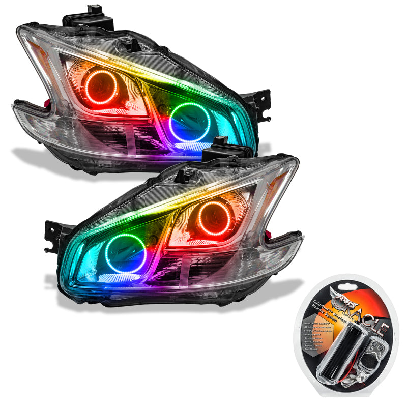 ORACLE Lighting Oracle 09-13 Nissan Maxima SMD HL (Non-HID)-Chrome - ColorSHIFT