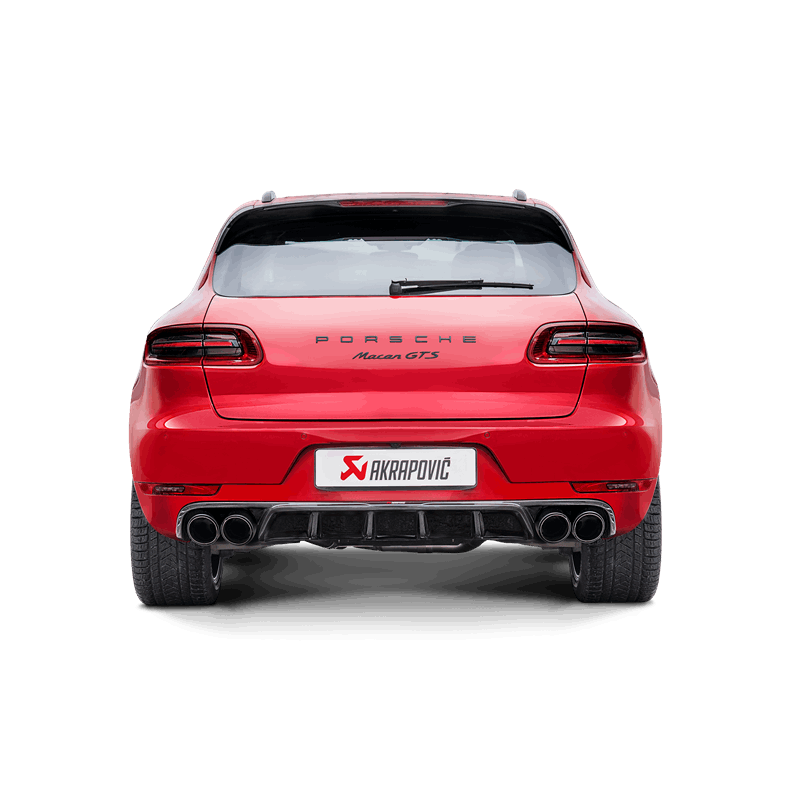 Akrapovic Akrapovic 2014 Porsche Macan Turbo (95B) Evolution Line Cat Back (Titanium) w/ Carbon Fiber Tips