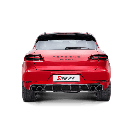 Akrapovic Akrapovic 2014 Porsche Macan Turbo (95B) Evolution Line Cat Back (Titanium) w/ Carbon Fiber Tips