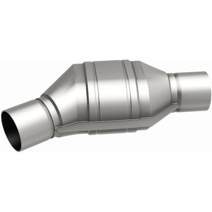 MagnaFlow Universal Catalytic Converter 2.00in Angled Inlet Front CA