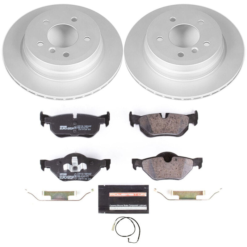 PowerStop Power Stop 07-10 BMW 328i Rear Euro-Stop Brake Kit