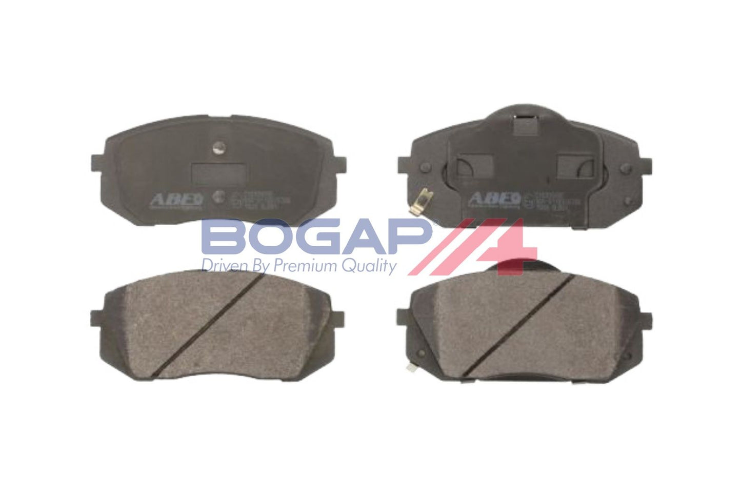 BOGAP Y8210244 Brake Pad Set, Disc Brake