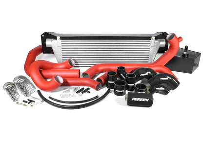 Perrin Performance PERRIN 15-21 Subaru STI Front Mount Intercooler Boost Tubes + Hardware - Red Tubes