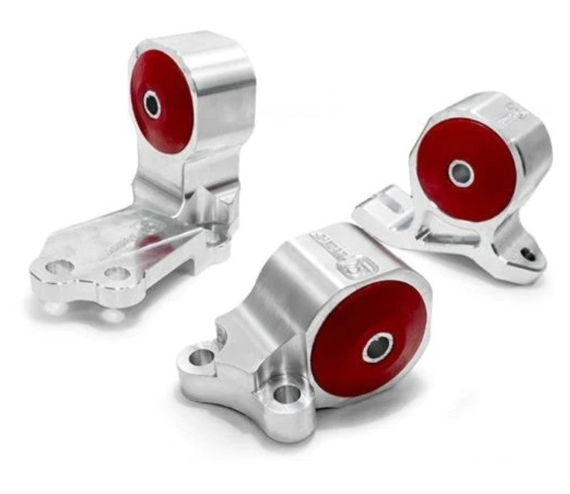 Innovative Mounts Innovative 88-91 Civic B-Series Black Aluminum Mounts 95A Bushings (Cable to Hydro Conversion)