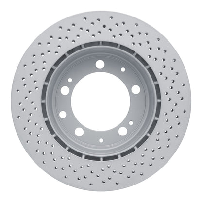 DFC 94-98 Porsche 911 Rear Drilled GeoSPEC Coated Rotor