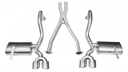 CORSA Performance Corsa 1997-2004 Chevrolet Corvette C5 Z06 5.7L V8 Polished Xtreme Cat-Back + XO Exhaust