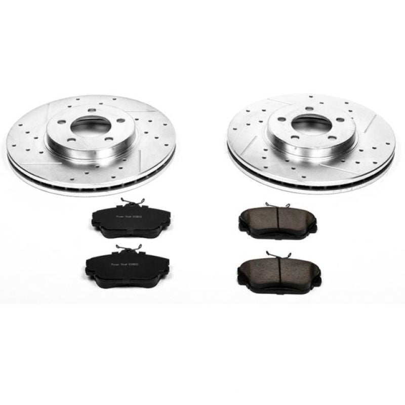 PowerStop Power Stop 96-99 Ford Taurus Front Z23 Evolution Sport Brake Kit