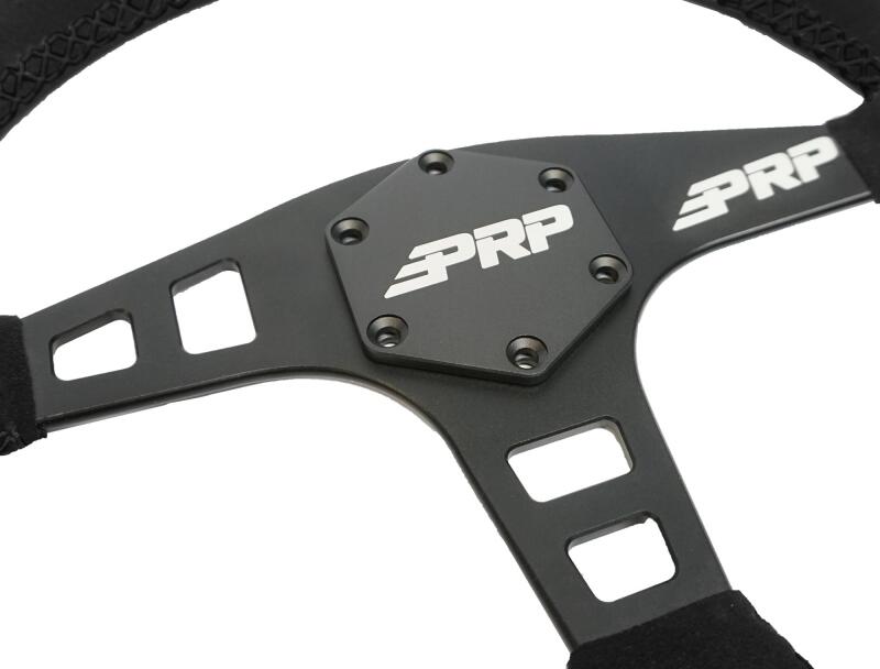 PRP Seats PRP Flat Suede Steering Wheel - Black