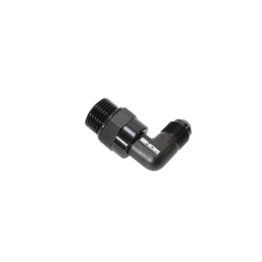 Snow Performance Snow -8 ORB to -6AN 90 Degree Swivel Fitting (Black)