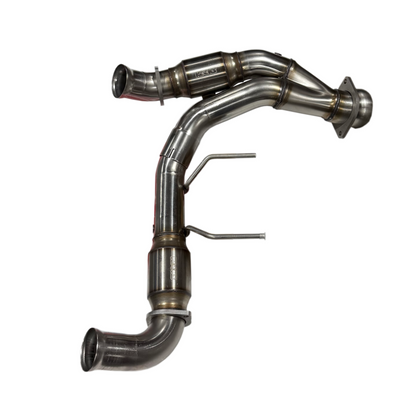 Kooks Headers Kooks 21-23 Ford F150 Coyote V8 5.0L 1-7/8in SS Header w/ GREEN Catted Connection Pipe