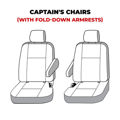 Covercraft 21-23 Chevrolet Tahoe Polycotton SeatSaver Custom Second Row Seat Covers - Tan