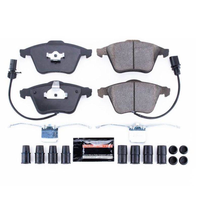 PowerStop Power Stop 05-09 Audi A4 Front Z23 Evolution Sport Brake Pads w/Hardware