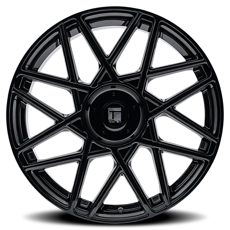 Touren 3266 TR66 18x8 / 5x108/114.3 BP / 35mm Offset / 72.62mm Hub Gloss Black Wheel
