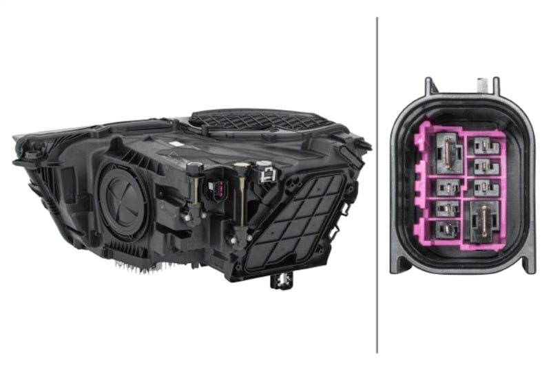 Hella 2019-2022 Audi Q3 Headlight Assembly