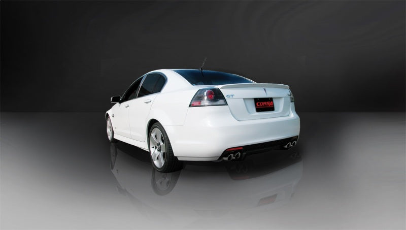 CORSA Performance Corsa 2008-2009 Pontiac G8 GXP 6.0L V8 Polished Sport Cat-Back + XO Exhaust