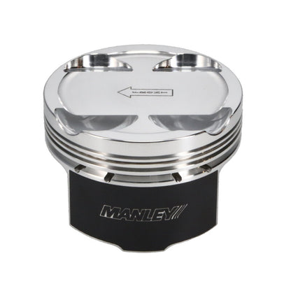 Manley Performance Manley 93-98 Toyota Supra Turbo (2JZGTE) 86.5mm +.5mm Oversized Bore 8.5:1 Dish Piston Set with Ring