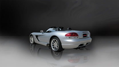 CORSA Performance Corsa 2003-06 Dodge Viper 8.3L Polished Sport Cat-Back Exhaust (3in Inlet for Use w/ Hi-Flow Conv.)