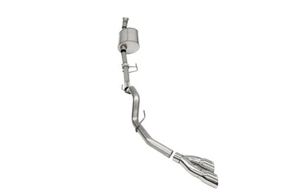 CORSA Performance Corsa 2021-2025 Ford F-150 SuperCab/6.5in Bed 3.5L V6 Sport Cat-Back Single Side Exit-Polished